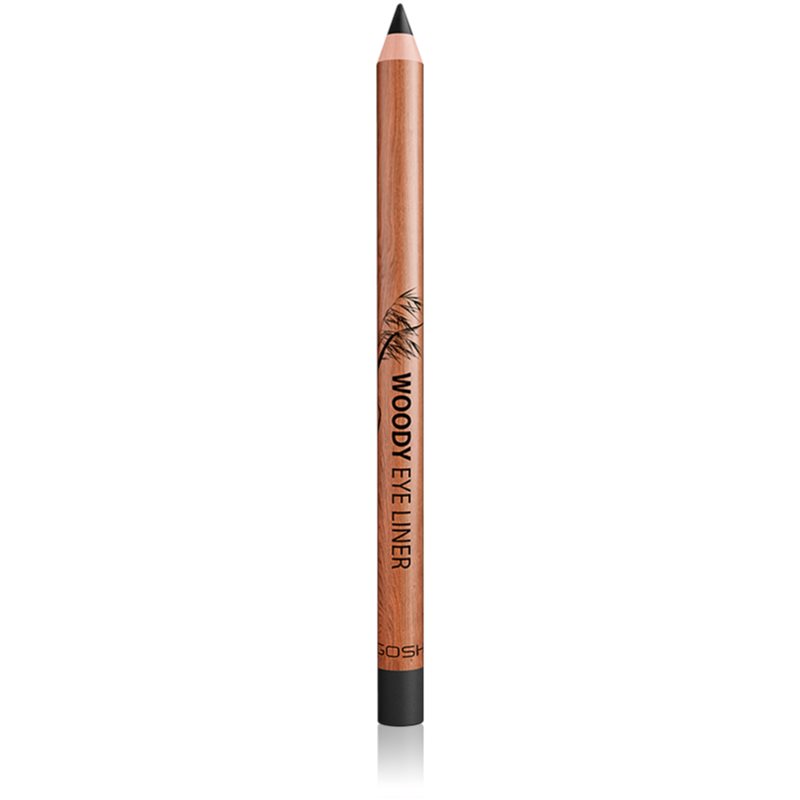 Gosh Woody Eye Liner Kredka do oczu 001 ebony black
