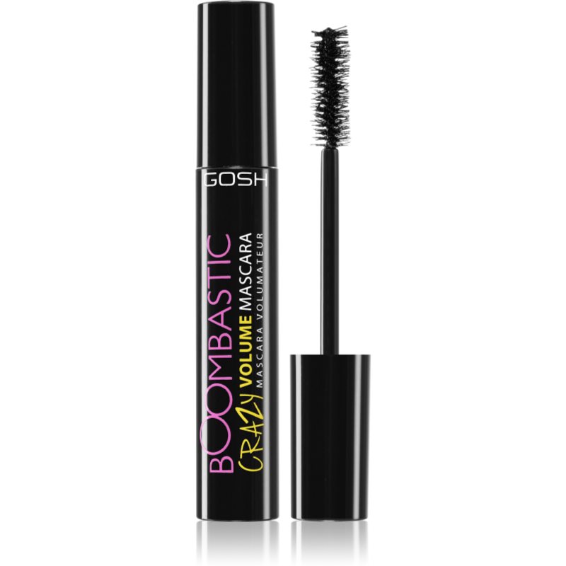 Gosh Boombastick crazy volume mascara wydłużająco-pogrubiający tusz do rzęs 001 extreme black 13ml