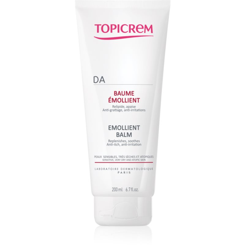 Topicrem Balsam do Tělo do skóry suchej wrażliwej i atopowej DA Emollient Balm) Objętość 200 ml)