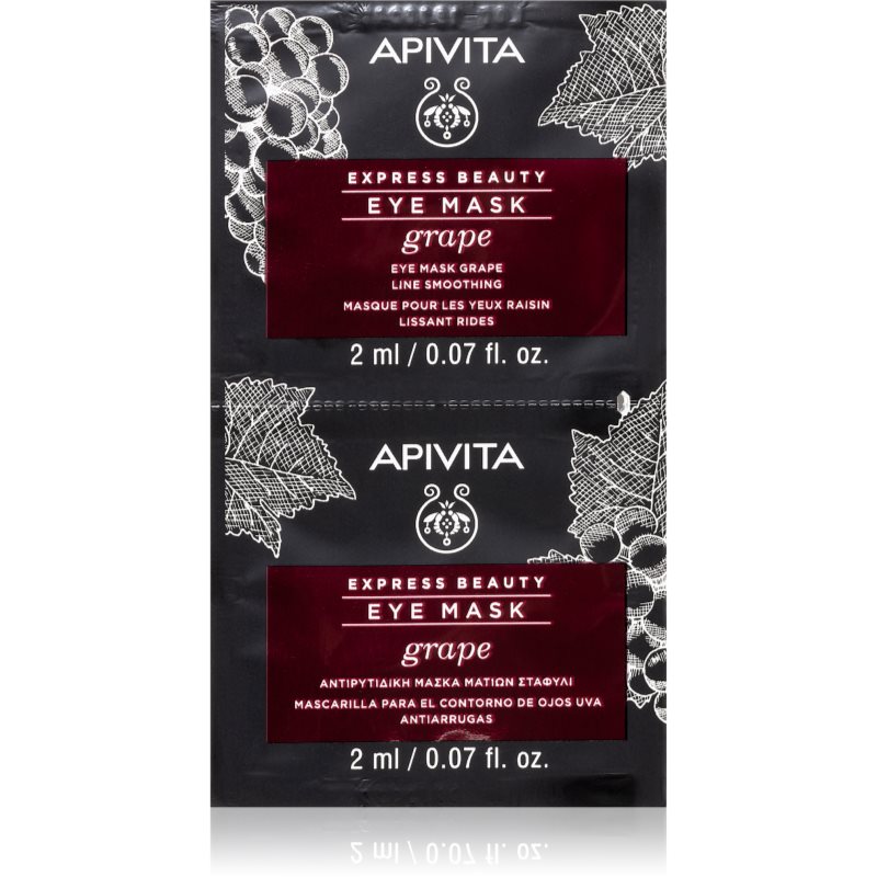 Apivita Apivita Express Beauty Winogrono - wygładzająca maseczka pod oczy 2x2ml