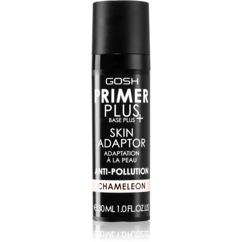 Gosh Primer Plus+ Skin Adapter 005 Chameleon Baza adaptująca się do koloru skóry z ochroną anti-pollution 30 ml