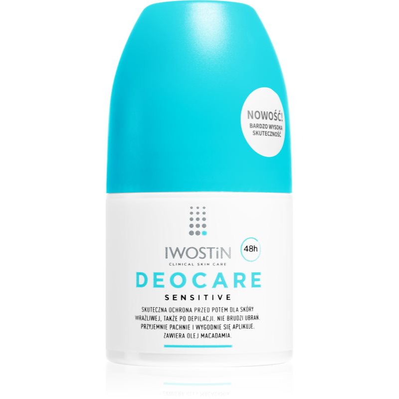 Iwostin Deocare Sensitive antyperspirant roll-on do skóry wrażliwej 50ml
