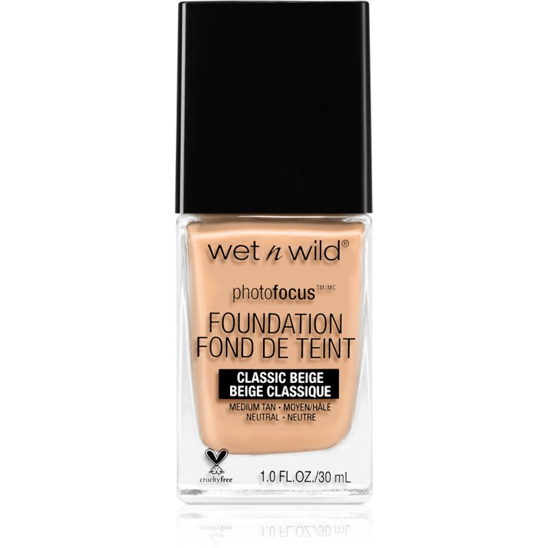 Wet 'n' Wild Wet n Wild Photo Focus Foundation Classic beżowy, 1er Pack (1 X 30 ML) E371C