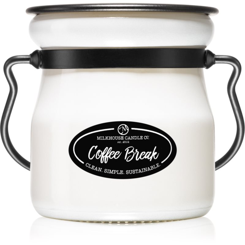 Milkhouse Candle Co. Creamery Coffee Break świeczka zapachowa Cream Jar 142 g