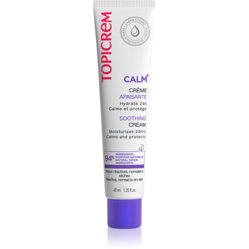 Topicrem Calm+ Light Soothing Cream krem do twarzy o działaniu nawilżającym 40 ml
