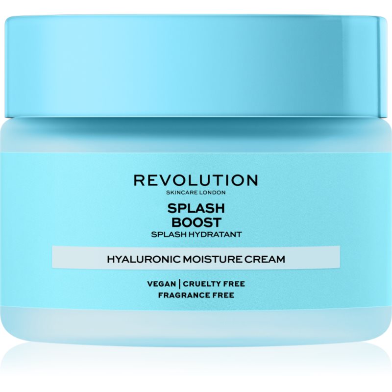 Revolution skincare Revolution Skincare Splash Boost Krem do Twarzy z Kwasem Hialuronowym 50ml MUR-2842