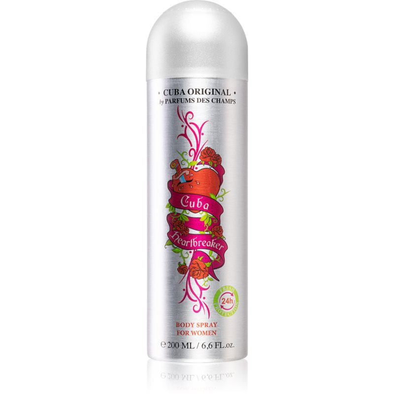 Cuba Heartbreaker dezodorant spray 200ml