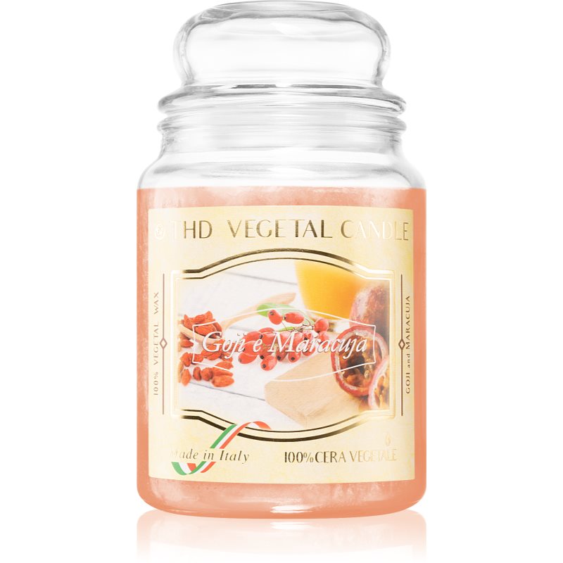 THD Vegetal Goji E Maracuja świeczka zapachowa 600 g
