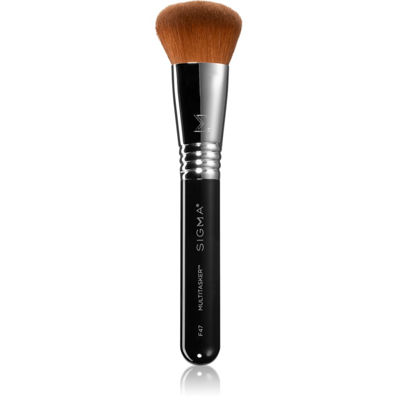 Sigma F47 Multitasker - Pędzel do podkładu, różu i bronzera