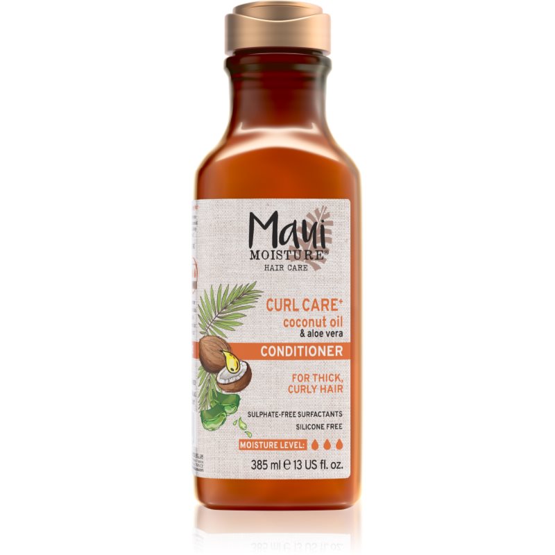 Maui Moisture Maui Moisture Curl Quench + Coconut Oil Conditioner odżywka do włosów grubych i kręconych z olejkiem kokosowym 385ml primavera-022796170026