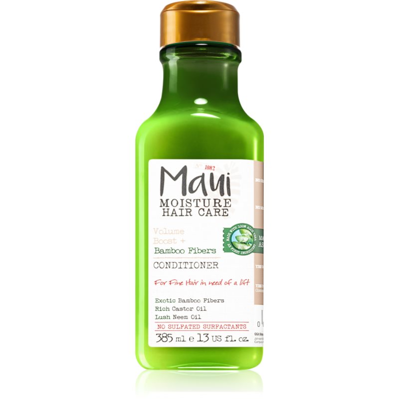 Maui Maio Moisture Thicken & Restore/Bambusfaser Conditioner, 385 ml, 2 sztuki