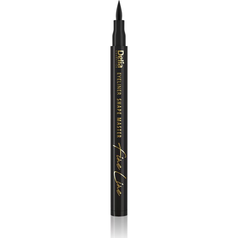 Delia SHAPE MASTER FINE LINE EYELINER W PISAKU CZARNY