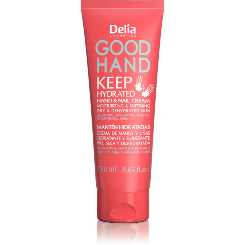 Delia Cosmetics Good Hand Keep Hydrated krem nawilżający i zmiękczający do rąk i paznokci 250 ml