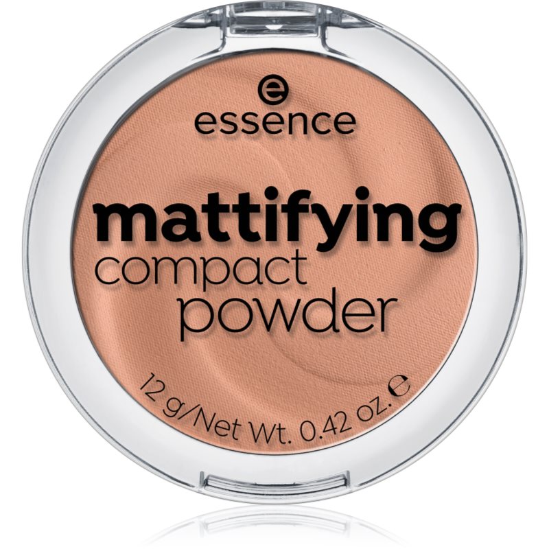 Essence Mattifying Compact Powder, puder matujący w kompakcie 02 Soft Beige, 11 g