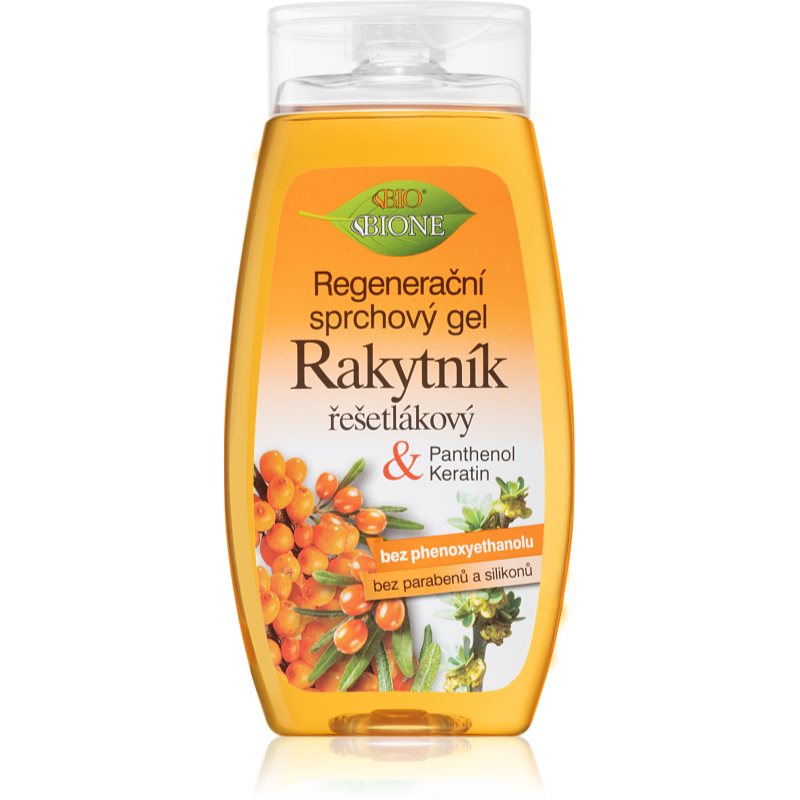 Bione Cosmetics Regeneracyjny żel pod prysznic Rakytník 260 ml