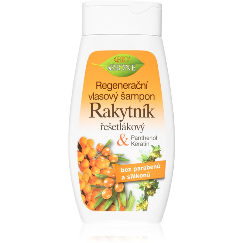 Bione Cosmetics Rakytník szampon regenerujący do włosów 260 ml