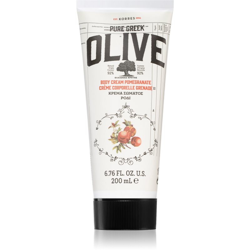 Korres Krem do ciała KORRES OLIVE & POMEGRANATE 200 ml