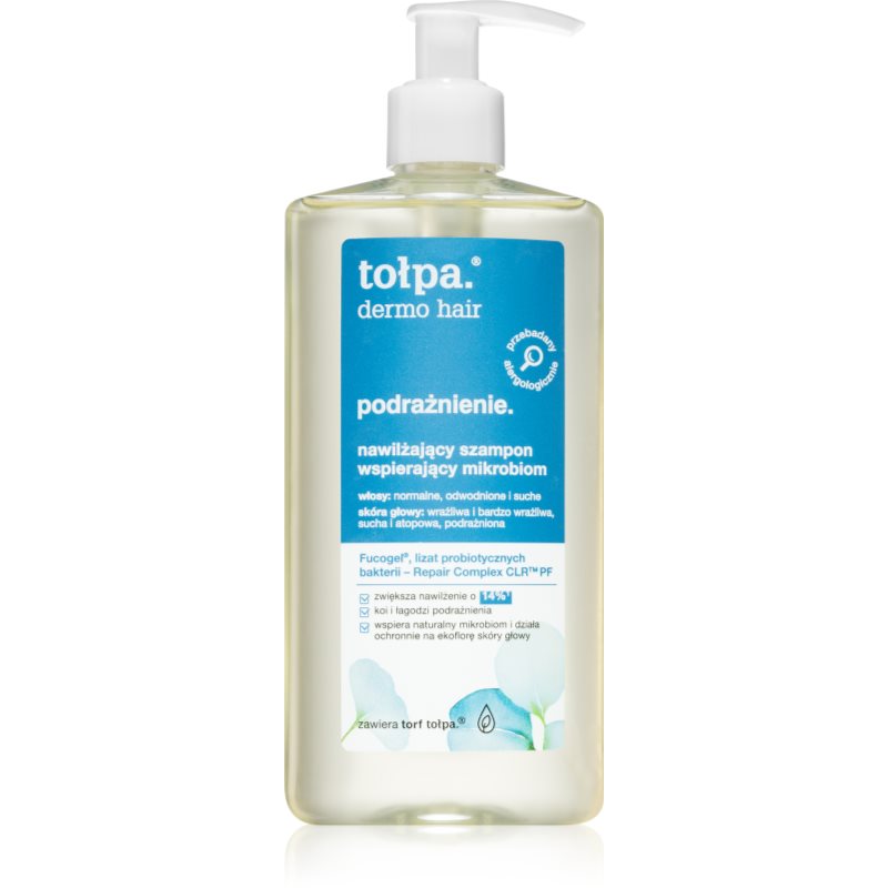 Tołpa Dermo Hair Nawilżający szampon kojący podrażnienia 250ml 1234594905