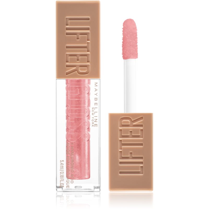 Maybelline LIFTER GLOSS + HYALURONIC ACID - Błyszczyk do ust z kwasem hialuronowym i witaminą E - 5,4 ml - 004 - SILK