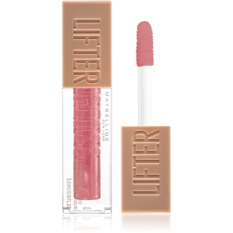Maybelline LIFTER GLOSS + HYALURONIC ACID - Błyszczyk do ust z kwasem hialuronowym i witaminą E - 5,4 ml - 005 - PETAL MAYGYU01