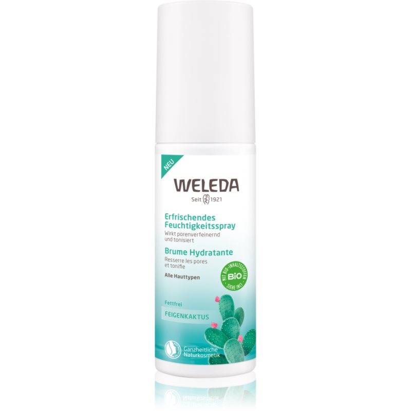 Weleda Prickly Pear Hydration wody i spreje do twarzy 100 ml dla kobiet
