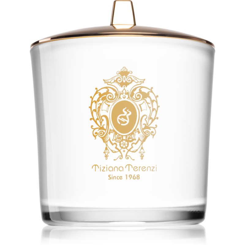 Tiziana Terenzi White Fire świeczka zapachowa z drewnianym knotem 500 g