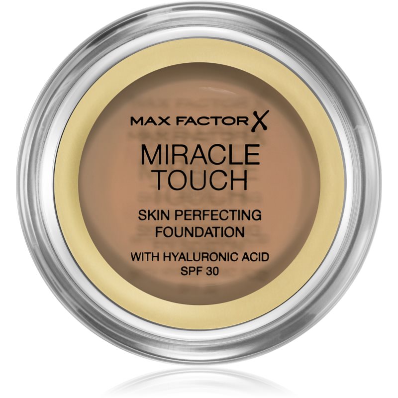 Max Factor Miracle Touch Skin Perfecting SPF30 podkład 11,5 g dla kobiet 098 Toasted Almond