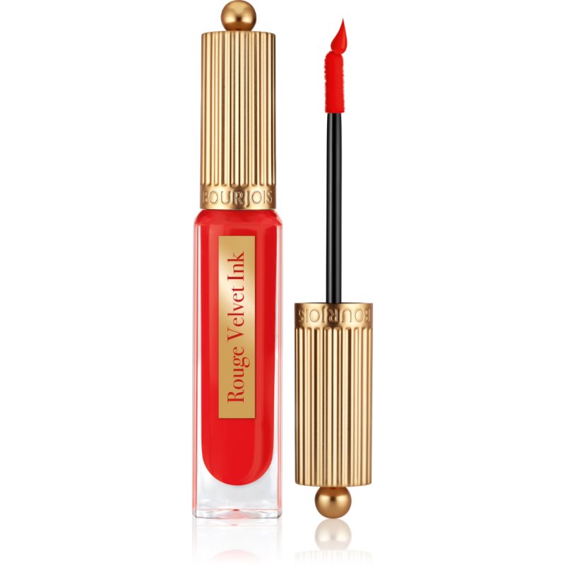Bourjois Rouge Velvet INK Matowa pomadka w płynie 08 CoquelicHot 3,5ml 49754-uniw