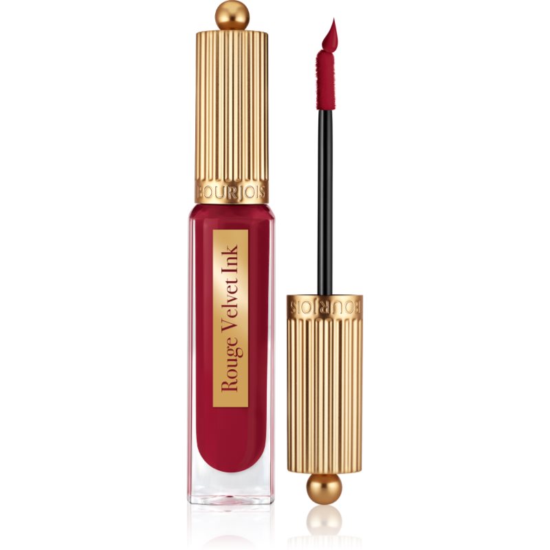 Bourjois Rouge Velvet INK Matowa pomadka w płynie 10 Re(d)belle 3,5ml 49759-uniw
