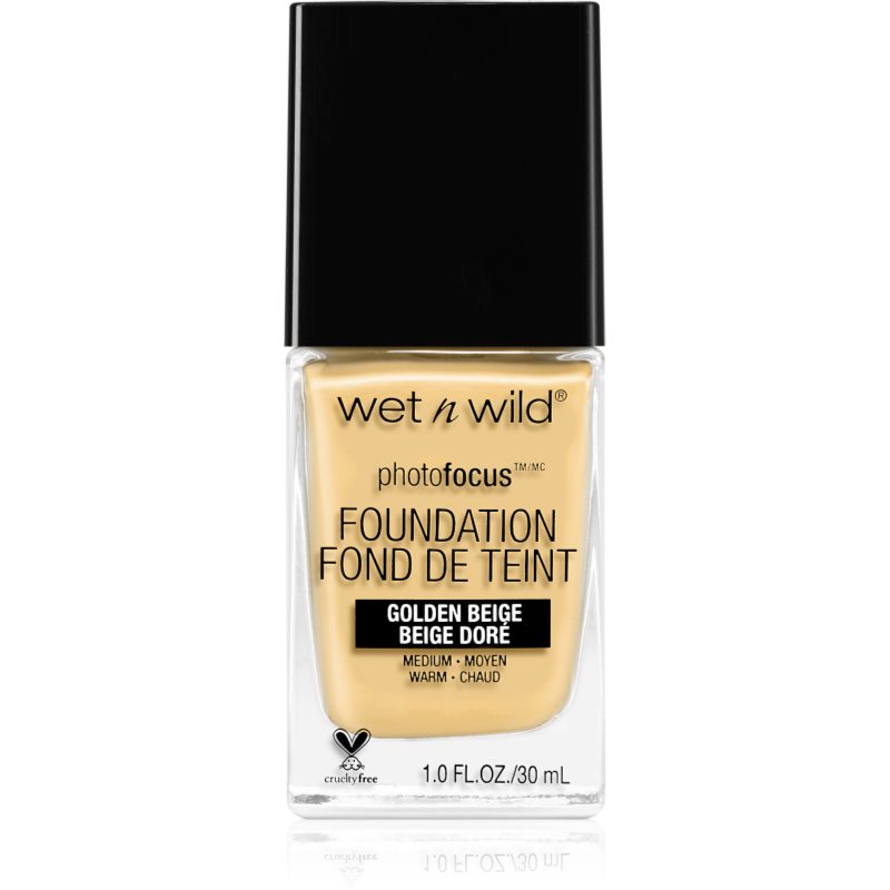 Wet 'n' Wild Wet n Wild Photo Focus Foundation Golden Beige, 1er Pack (1 X 30 ML) E368C
