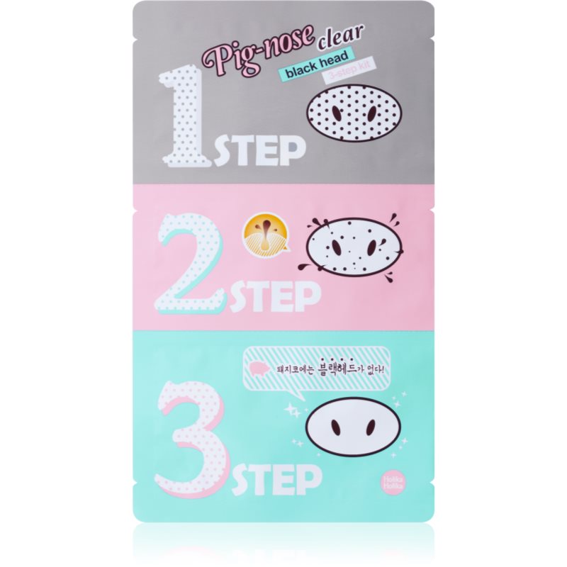 Holika Holika Pig Nose Clear 3-Step Maseczka na wągry Holika Holika