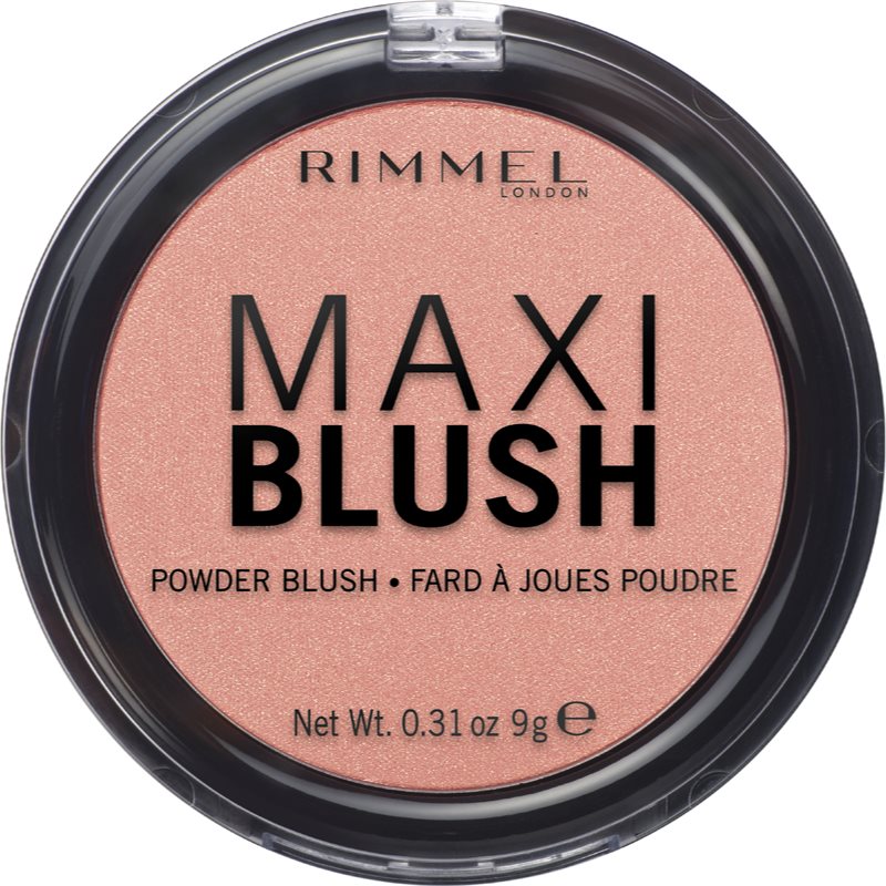 Rimmel London London Maxi Blush róż 9 g dla kobiet 001 Third Base