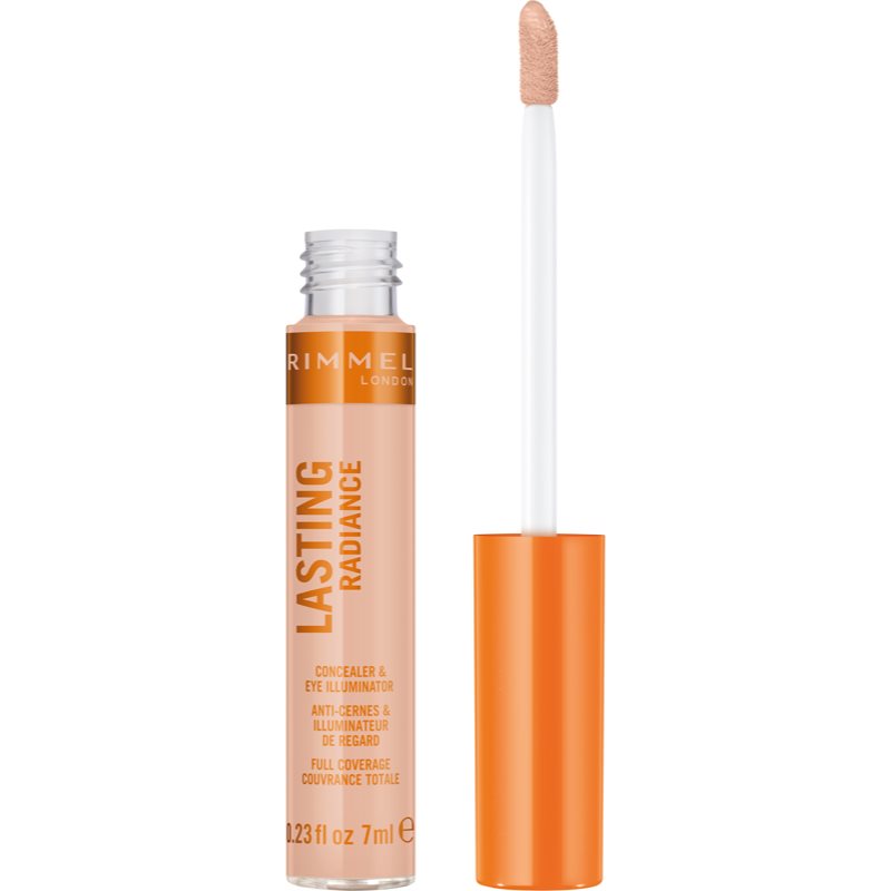 Rimmel Wake Me Up Lasting Radiancel Rozświetlający Korektor Do Twarzy 050 Nude
