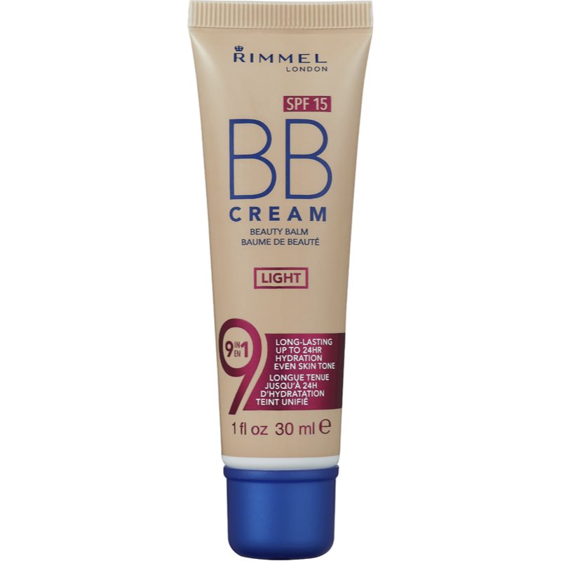 Rimmel BB Cream 9in1 SPF15 Krem do twarzy BB 01 Light 30ml