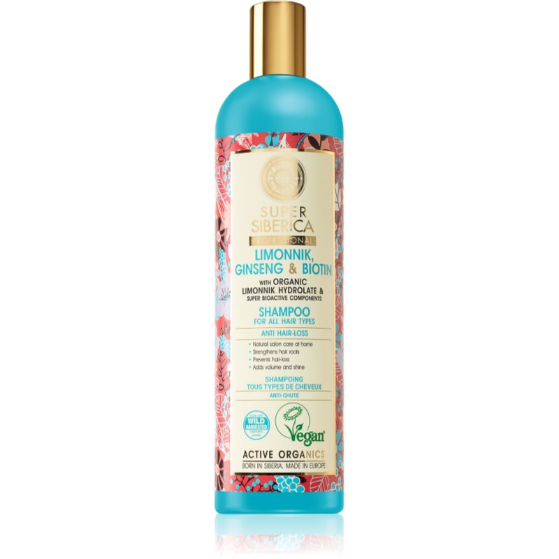Natura Siberica SUPER SIBERICA PROFESSIONAL szampon przeciw wypadaniu włosów 400ml