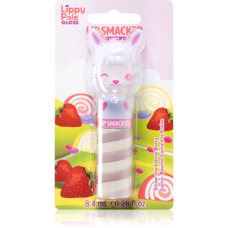 Lip Smacker Lippy Pals błyszczyk do ust 8,4 ml dla dzieci Straw-ma-Llama Berry