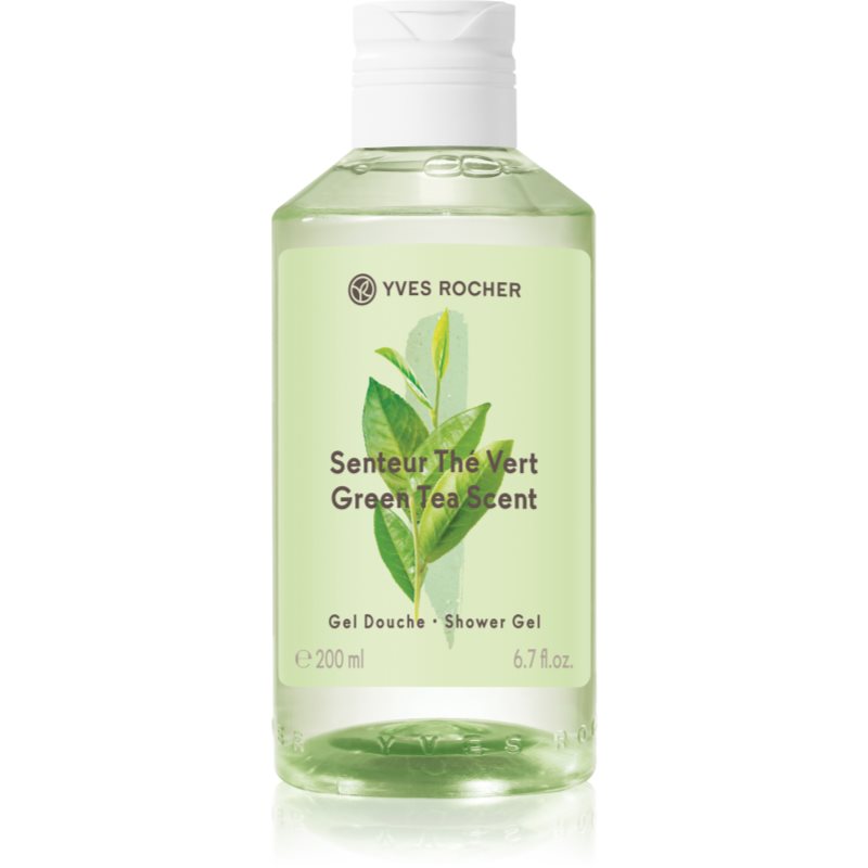 Yves Rocher Green Tea odświeżający żel pod prysznic 200 ml
