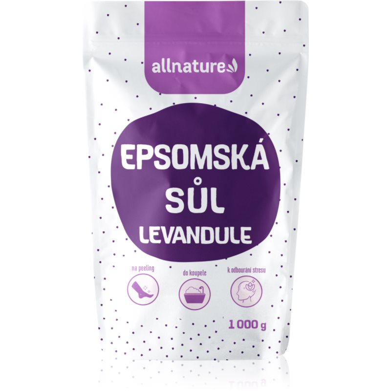 Allnature Allnature Epsom Salt Lavender sól do kąpieli 1000 g unisex
