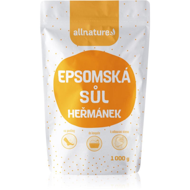 Allnature Allnature Epsom Salt Chamomile sól do kąpieli 1000 g unisex
