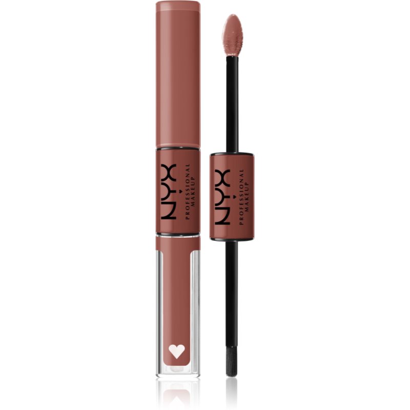 NYX Professional Makeup Professional Makeup - SHINE LOUD HIGH PIGMENT LIP SHINE - Płynna, dwustronna pomadka do ust - 6.8 ml - AMBITION STATEMENT NYXPP0S8M