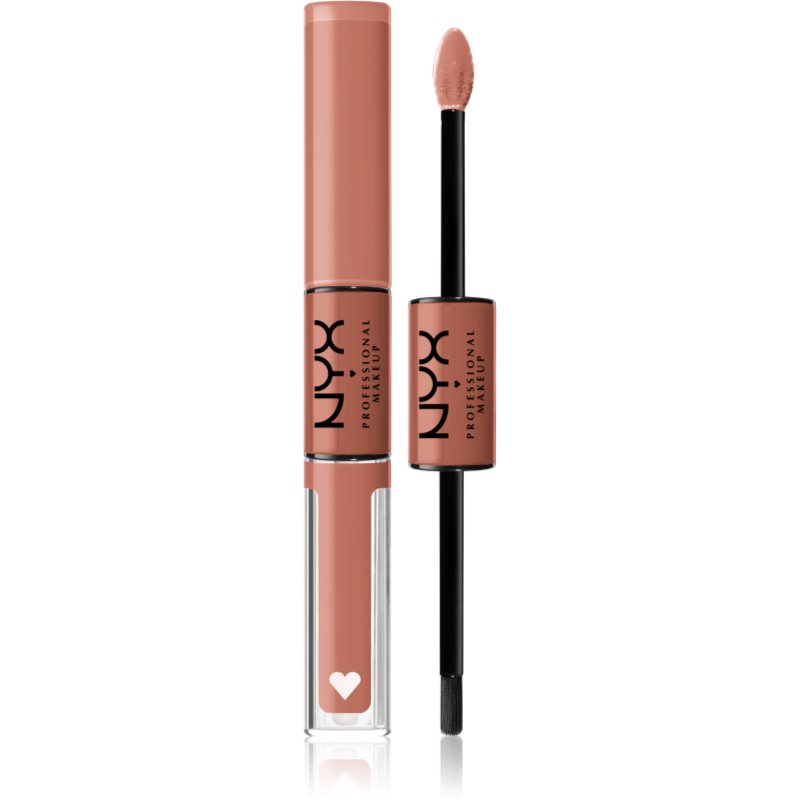 NYX Professional Makeup Professional Makeup - SHINE LOUD HIGH PIGMENT LIP SHINE - Płynna, dwustronna pomadka do ust - 6.8 ml - GLOBAL CITIZEN