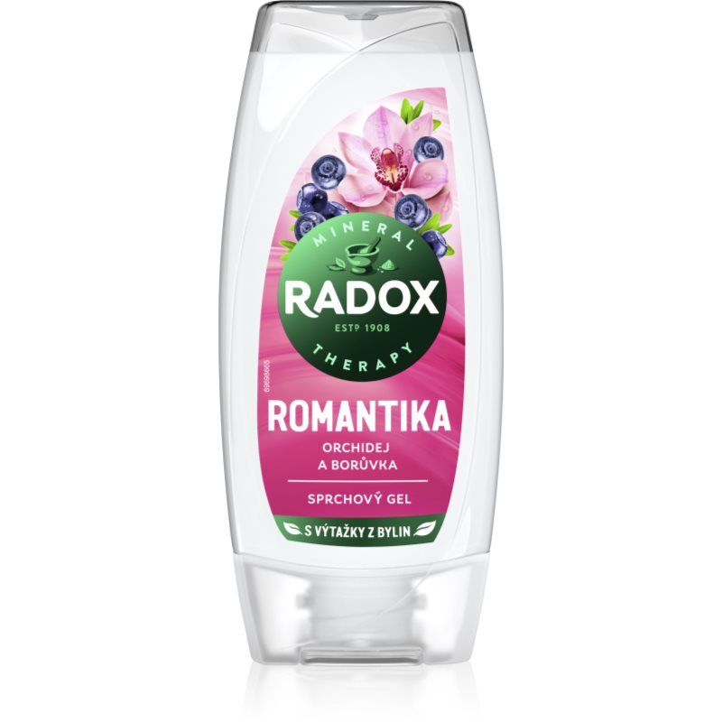 Radox Romantic Orchid & Blueberry łagodny krem pod prysznic 250 ml