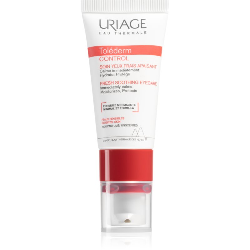 Uriage Toléderm Fresh Soothing Eyecare nawilżający krem do okolic oczu z formułą kojącą 15 ml