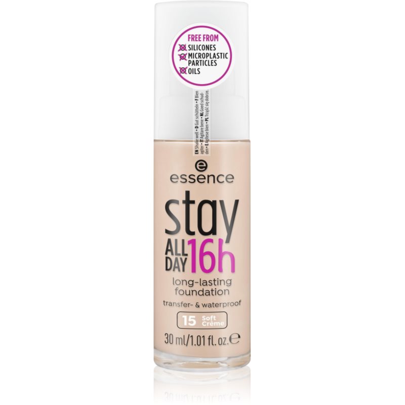 Essence Stay All Day 16h Podkład Długotrwały 15