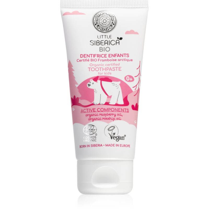 NATURA SIBERICA Pasta do Zębów dla Dzieci Smak Malina 60g - Natura Siberica