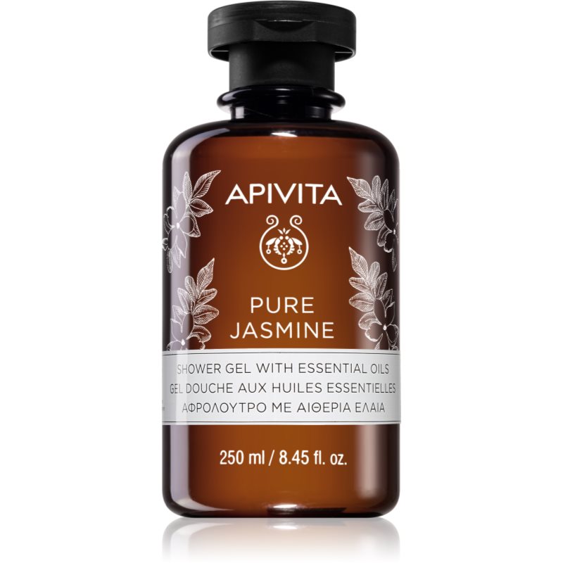 APIVITA Pure Jasmine  Shower Gel with Essential Oils with Jasmine  250 ml