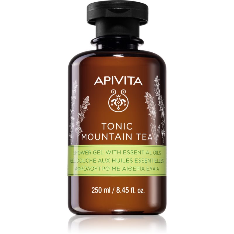 Apivita Apivita Tonic Mountain Tea - żel pod prysznic z olejkami eterycznymi 250ml