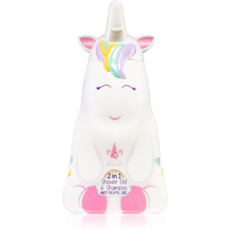 AIR-VAL AIR-VAL Jednorożec Żel pod prysznic i Szampon 2 w 1 400 ml AIR-VAL 084725