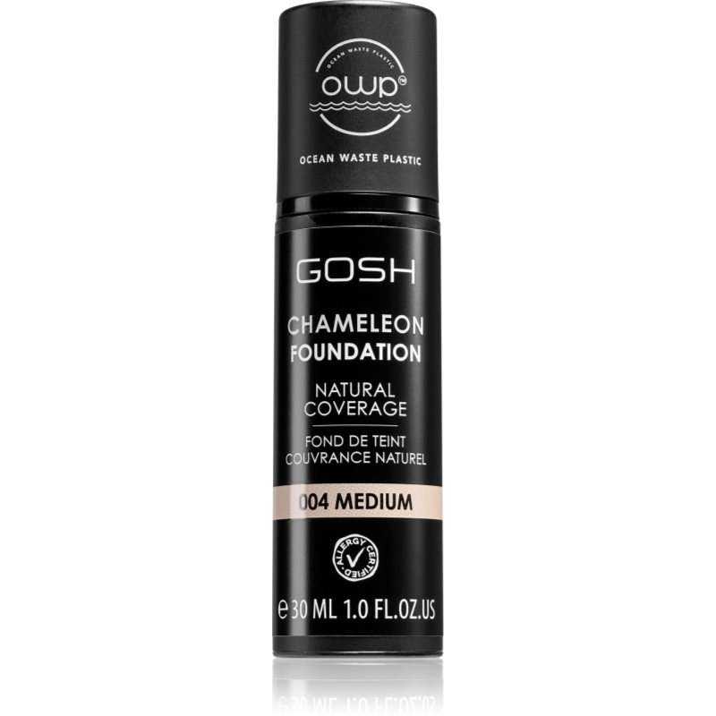 Gosh Chameleon Foundation Podkład adaptujący się do skóry 004 medium 30ml 49442-uniw