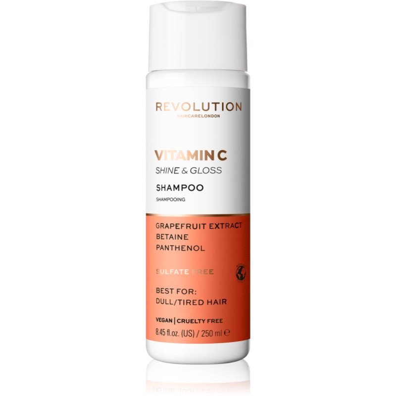 WEBHIDDENBRAND Szampon do nabłyszczania włosów Vitamin C & Gloss Shampoo)Shine & Gloss Shampoo) 250 ml